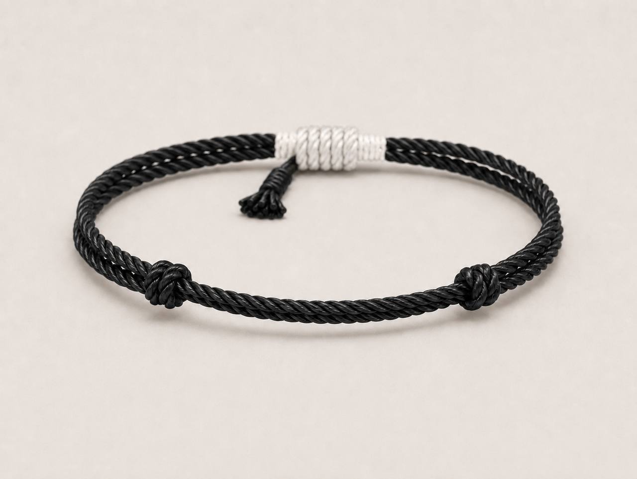 Knot Bracelet — Black