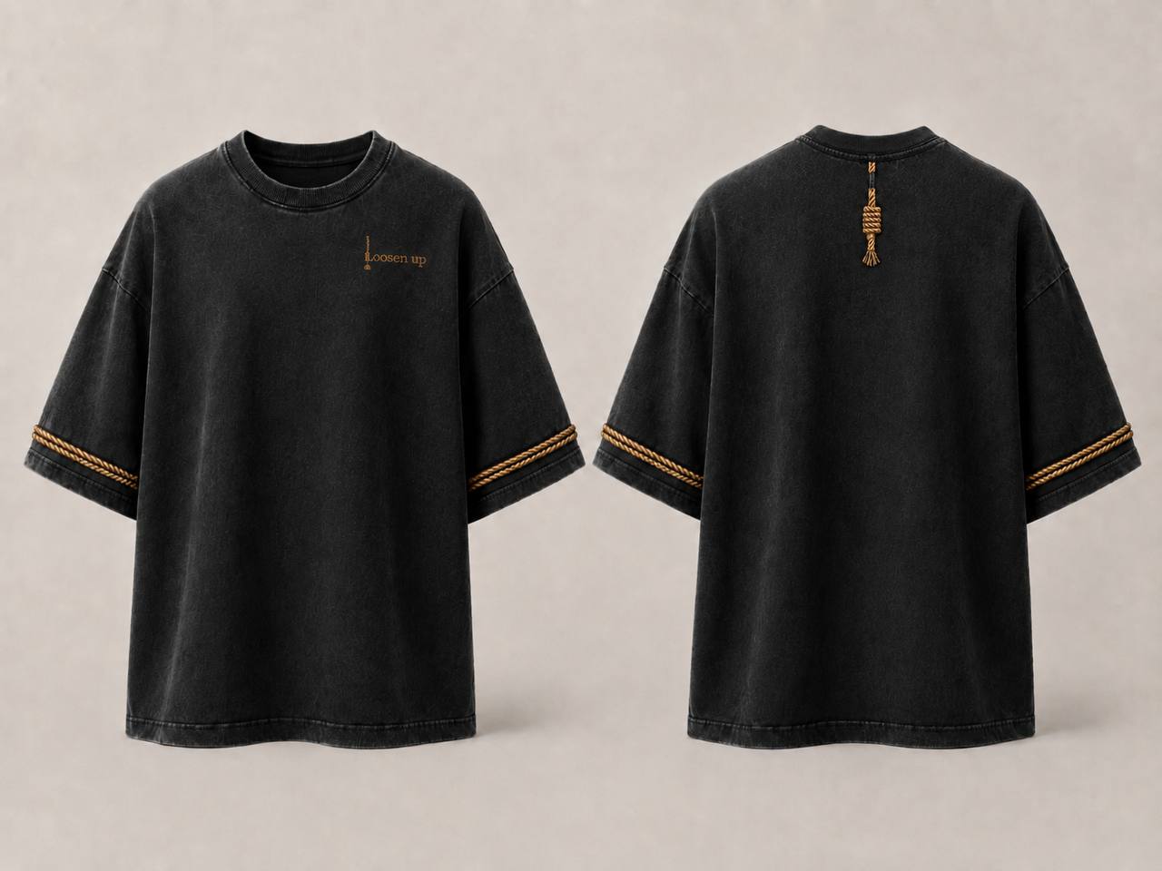 Loosen Up Tee — Black